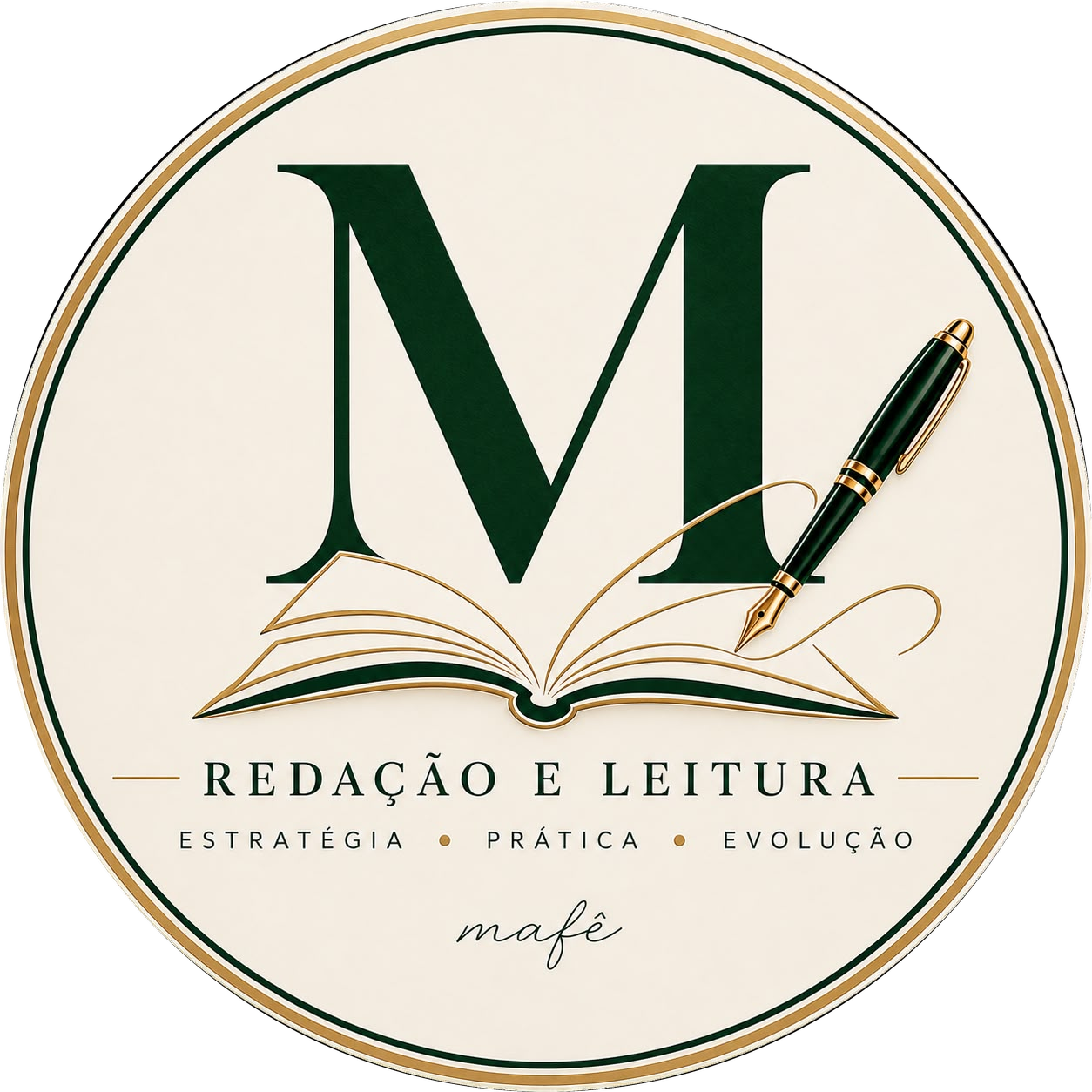 Logo da Mafê Redação e Leitura